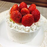 簡単！お家でいちごのショートケーキ